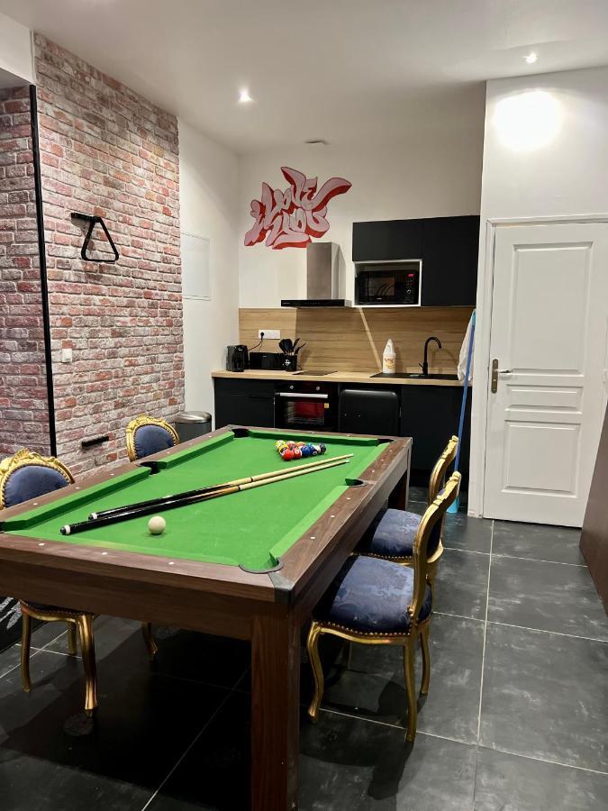 Capsule Street Art - Sauna- Jacuzzi - Playstation 5 - Billard - Netflix - Home Cinema - Terrasse Douai Luaran gambar